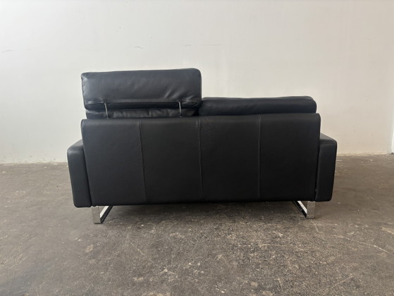 COR Conseta Designer Sofa Couch Leather New – 2 seaters, Modern (photo 6 of 8)