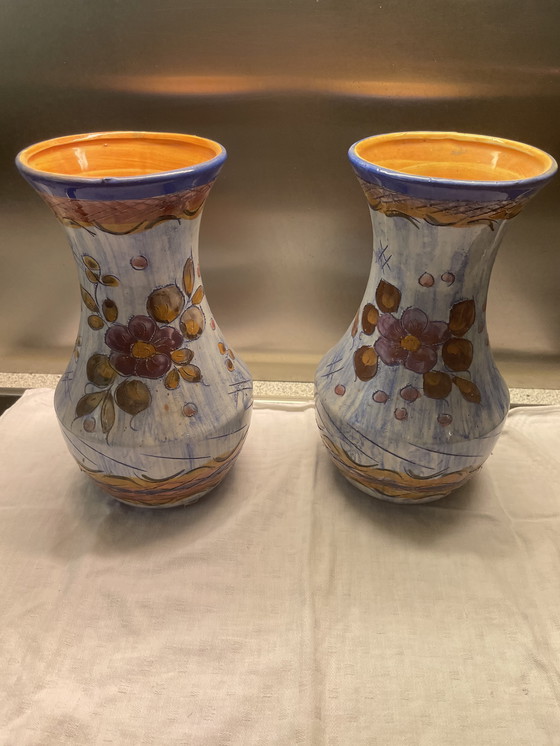 Image 1 of Jarrones pintados a mano
