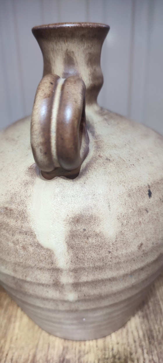 Image 1 of Vallauris Varnished Earthenware Jug