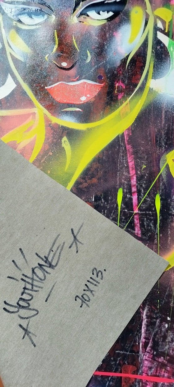 Image 1 of YOUTHONE - Black is Back - Toile d'artiste