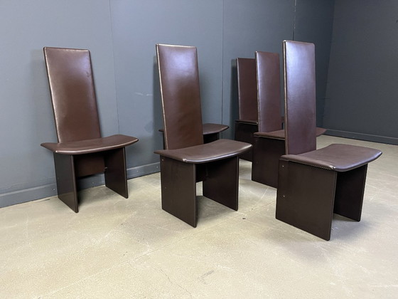 Image 1 of Rennie Esszimmerstühle von Kazuhide Takahama, 1970, 6er-Set