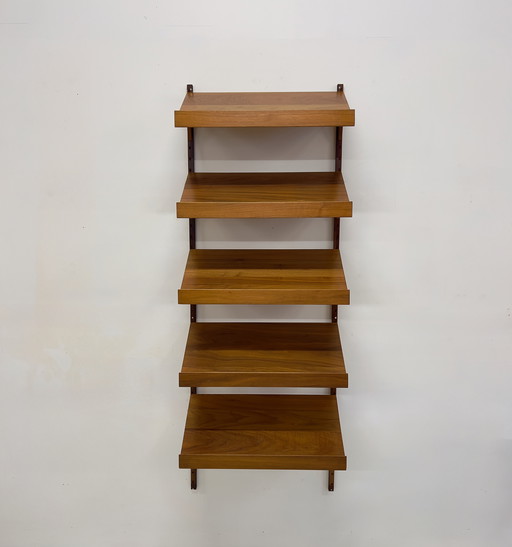 Teak Magazine Shelves by Poul Cadovius for Cado