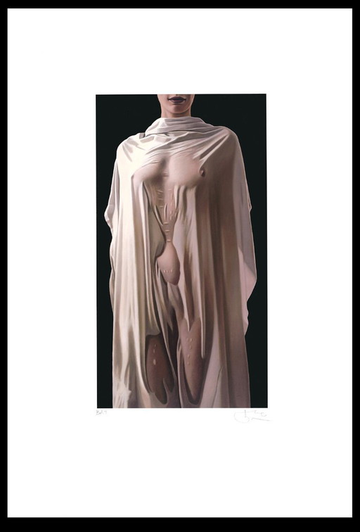 Kissmer, Willi - Draperie - Giclée, 2014 - Handsigniert
