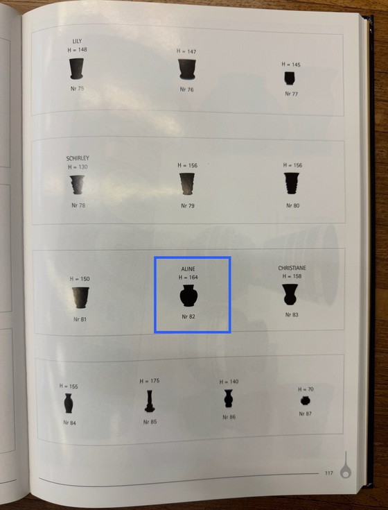 Image 1 of Vaso "ALINE" | Boom, Belgio | 1950-1951