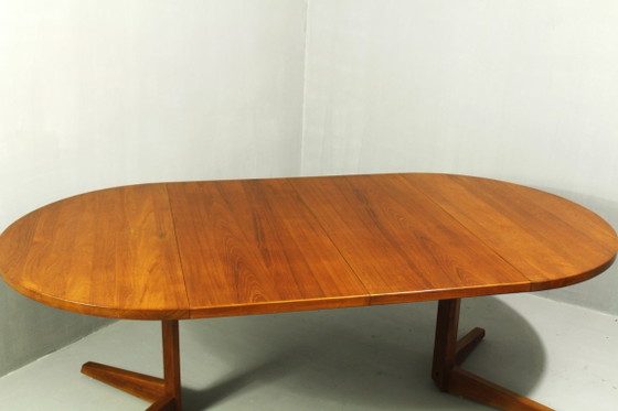 Image 1 of Danish Teak Extendable Dining Table, 1980s