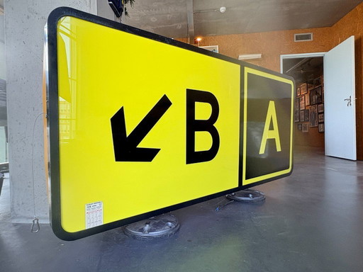 Boîte lumineuse d'origine pour piste d'aéroport