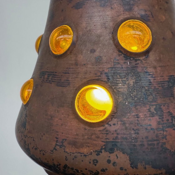 Image 1 of Hanglamp Raak brutalistisch jaren 60