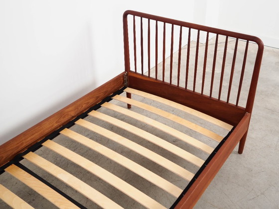 Image 1 of Teak bed, Danish design, 1970s, made in Denmark