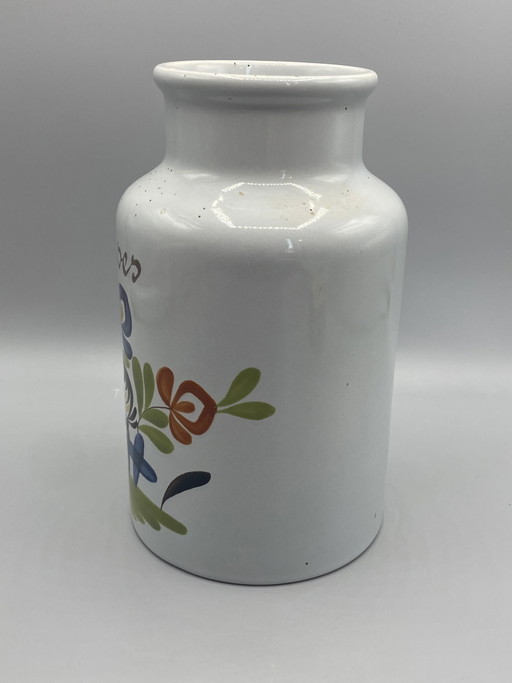 Pot Cerisier Faïence Gabriel Fourmaintraux – Desvres – decoratieve objecten, Modern (photo 2 of 8)