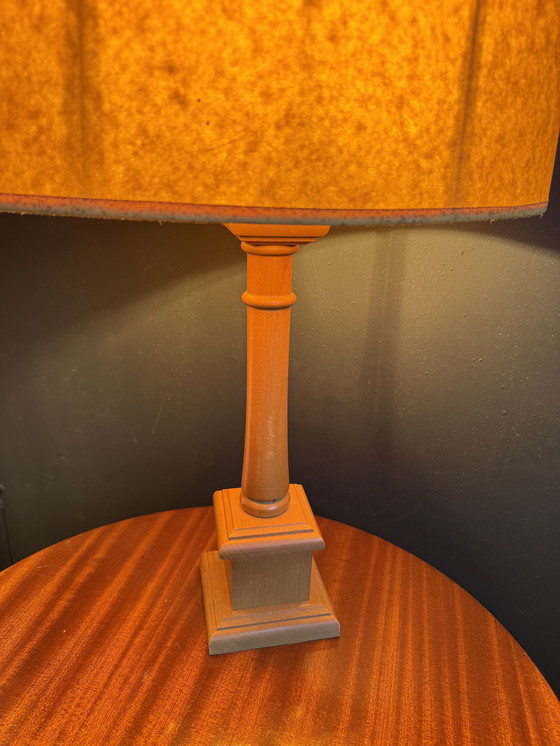 Image 1 of Lampada in legno di faggio di Laura Ashley, anni '70