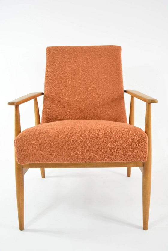 Image 1 of FOX fauteuil in terracotta bouclé