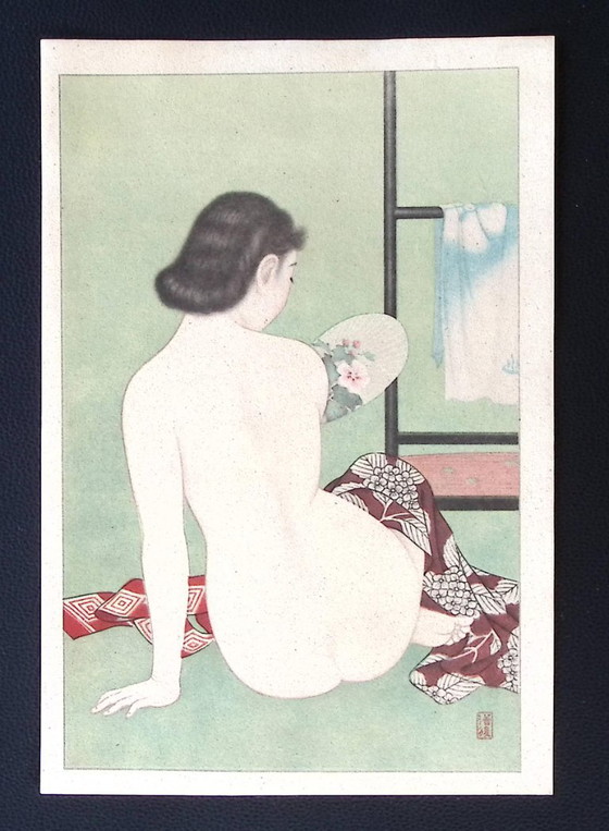 8x Kikō Hakkei - Nude Beauties - Litho's – Lithographs & prints, Paper (photo 4 of 12)