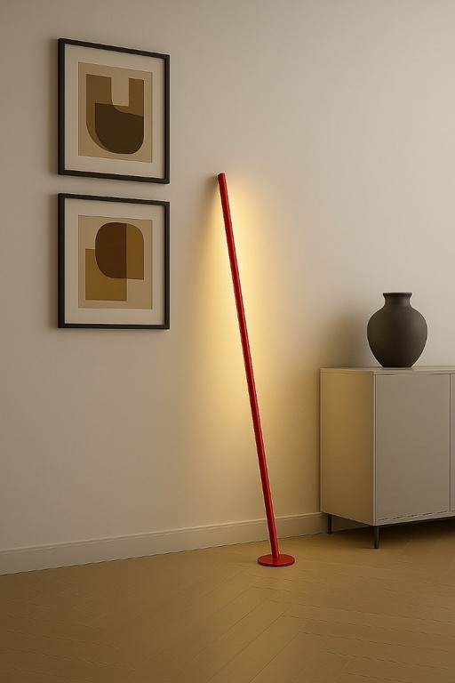 Gica Contra Floor Lamp Blue