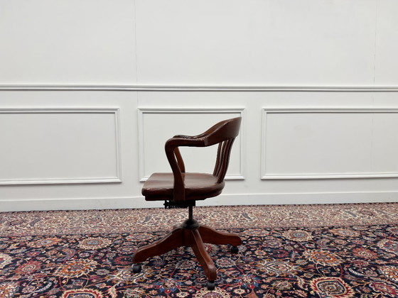 Sedia da ufficio americana classica in stile inglese – Sedie da ufficio, Metal, Wood (photo 3 of 8)