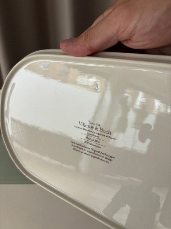 Serviertablett „Acapulco“ aus Vitro-Porzellan von Villeroy & Boch – Villeroy et Boch, Geschirr, Ceramic (photo 5 of 8)