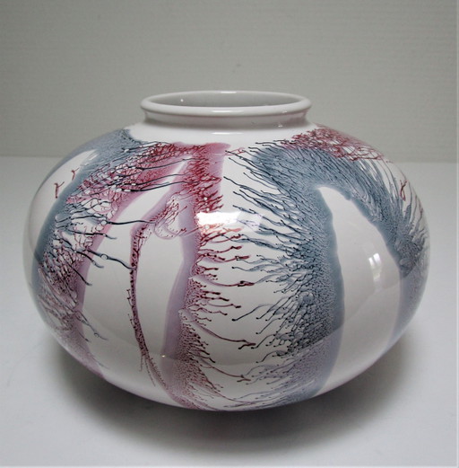 Vase Boule Bay Keramik German Ceramic 70's