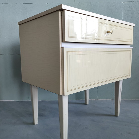 Image 1 of Vintage Occasional Cupboard/Nightstand 1960s