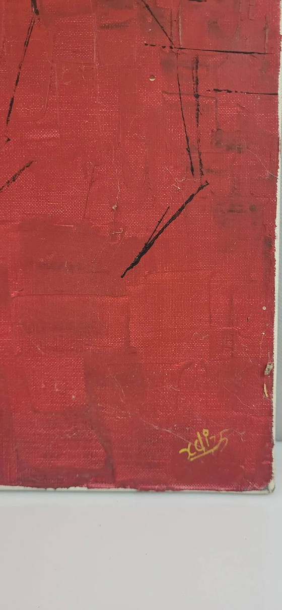Pittura astratta / Xavier Descamps – Dipinti e disegni, Canvas, Abstract (photo 4 of 6)