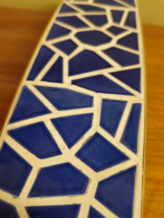 Image 1 of Miniatuur Vintage Mozaïek Cactus Vensterbank Tafeltje Tafel