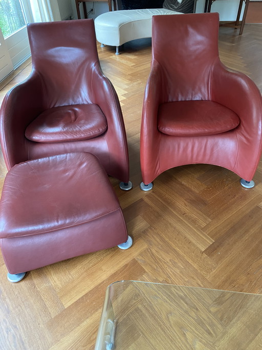 2 Fauteuils Montis type : Loge et penderies