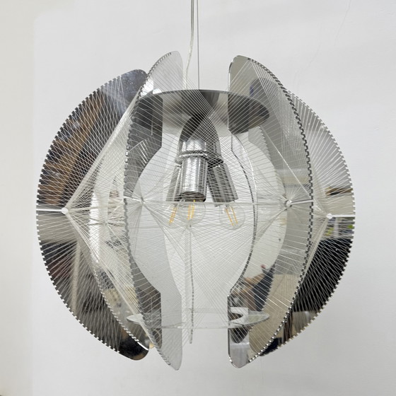 Image 1 of Paul Second Hanglamp Vintage Plexiglas Met Draad