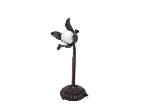 Mid century - Palm tree lamp - hout - Italië - 1950's