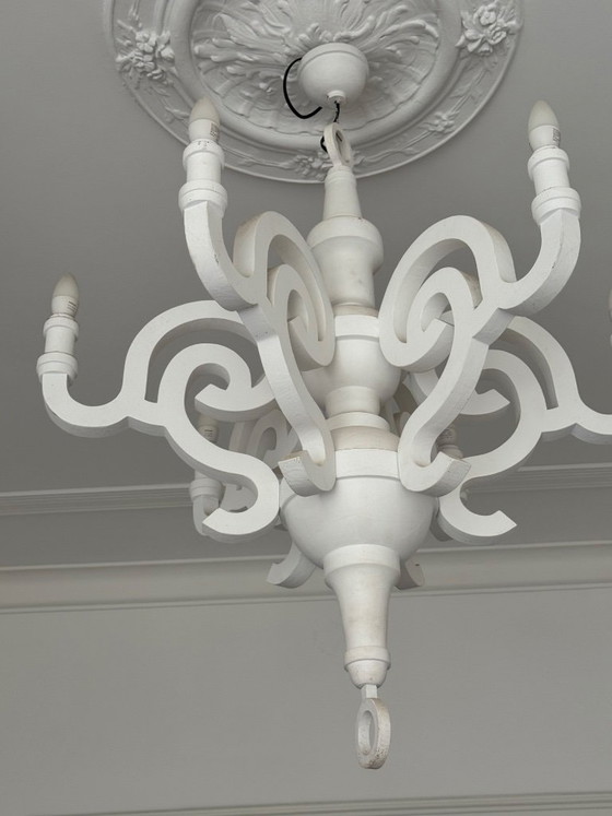 Candlestick Moooi Paper Chandelier XL - Studio Job – Wood (photo 5 of 5)