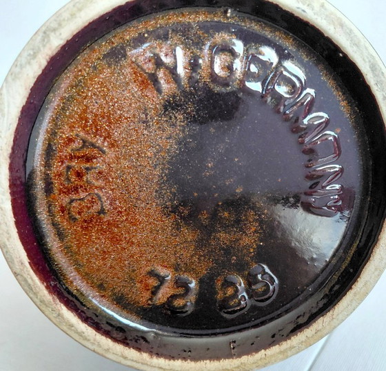Vintage WGP Vase Bay Keramik, 72/25 Beautiful Relief, 60/70 – Ceramic (photo 9 of 9)