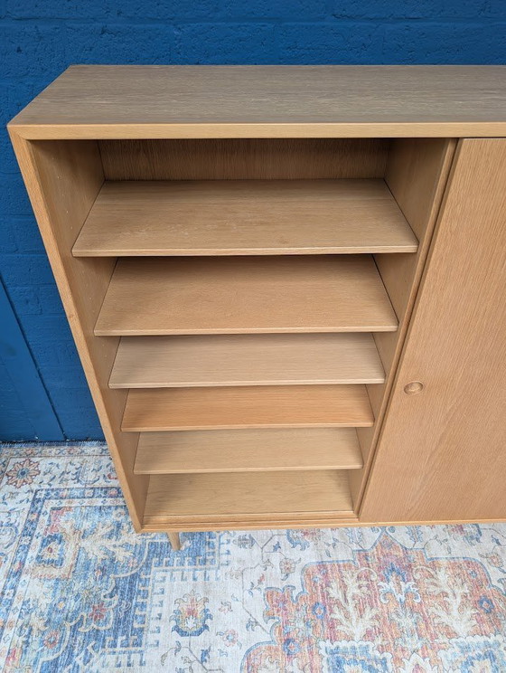 Image 1 of Vintage Wardrobe / Shoe Cabinet, Production By Karl Andersson, Danish Design By Borge Mogensen