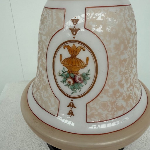 Ceiling lamp with floral decoration 1910/1920