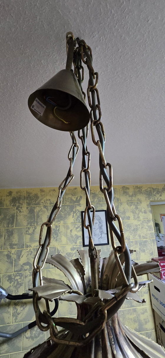Image 1 of Messing hanglamp van Holm Sörensen, model 6395