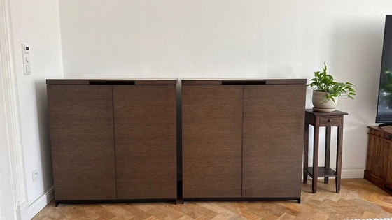Image 1 of Maxalto Mida Luxe Opbergkast / Kledingkast van B&B Italia – Model ACAN1 – Set van 2