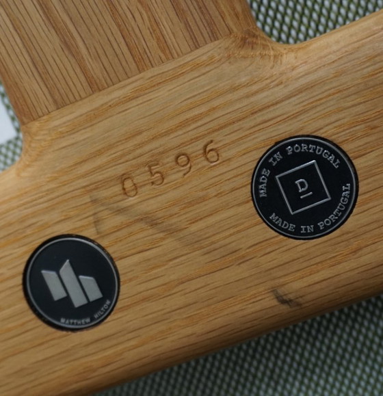 Image 1 of Matthew Hilton Tapas-Stuhl | Designstuhl | Grüner Stoff