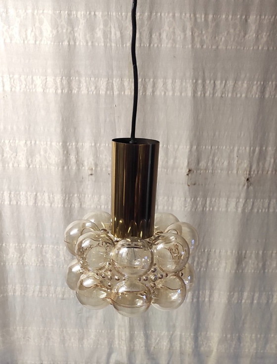 Image 1 of Hanglamp in bubbelvorm van Helena Tynell voor Limburg - jaren 60/70