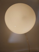 1 x verrerie de vianne opaline tafellamp zgn. Sqircle vorm