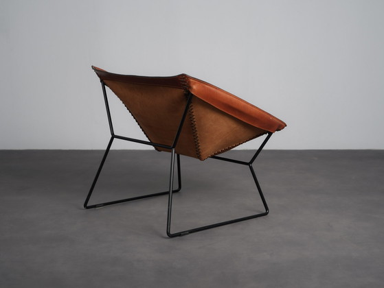 Sillón “Stitch” de Dennis Marquart para OX Denmarq, Dinamarca, década de 2010, Sillones reclinables, Cuero (foto 5 de 10)