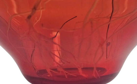 Image 1 of Sklárna Svojkov - Jiří Haidl - Iridescent - Designer Glass - Etched Signature - 2005