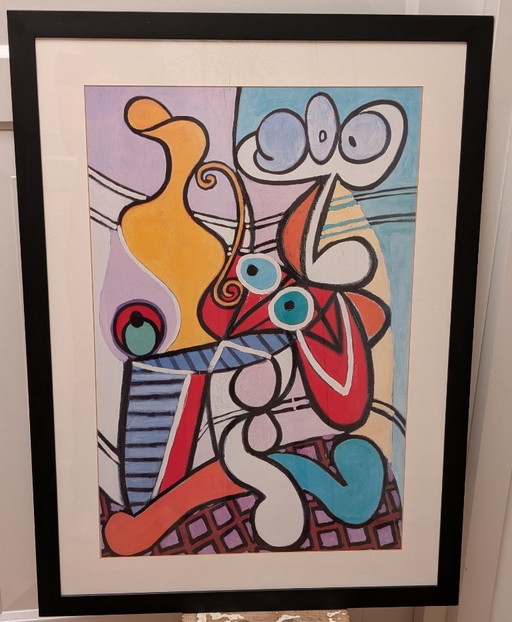 Picasso – Grande nature morte au guéridon (1931) | High-quality framed art print