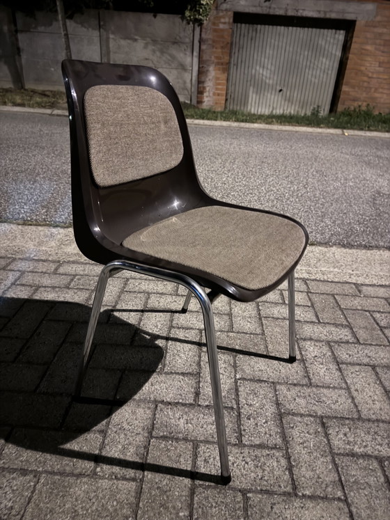 Image 1 of Original Vitra Tom Vac chair (white & black) – Ron Arad