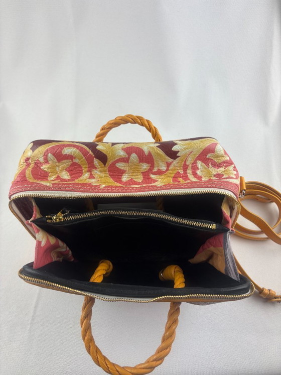 Borsa Balenciaga Blanket in pelle arancione con stampa grafica – Borse a mano, Leather (photo 16 of 16)