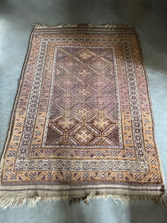 Image 1 of Unique Kelim Persian - Oriental carpet beautiful muted shades