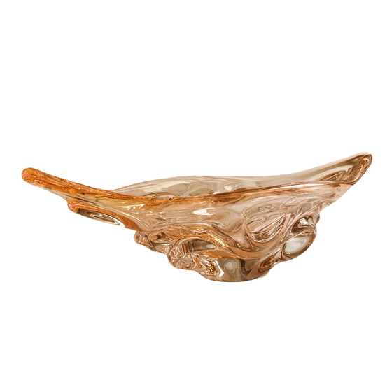 Image 1 of Grand plat, conçu par J. Hospodka, Chribska Sklarna, Tchécoslovaquie, années 1960