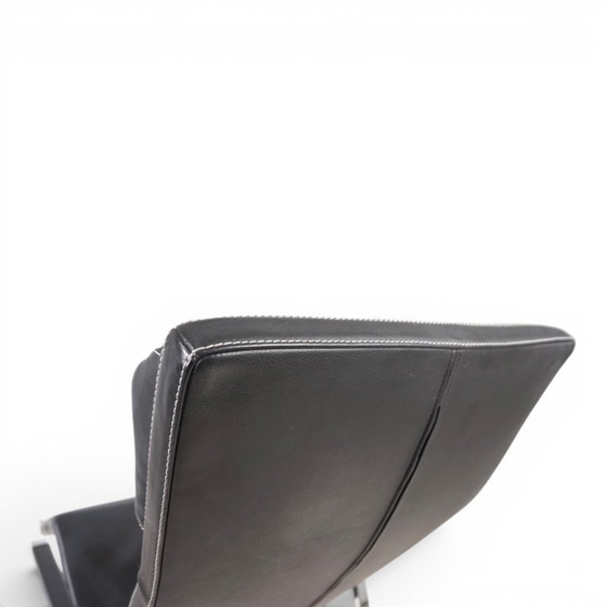 Image 1 of Team by Wellis MaRe Leder-Loungesessel und Chaiselongue von Christophe Marchand, 2002