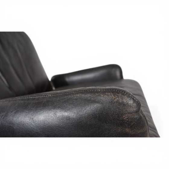 Image 1 of Fauteuil lounge en cuir Carl Straub, 1970