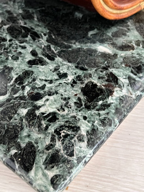 Image 1 of Tavolo - Legno, Marmo, Vetro - Art Deco