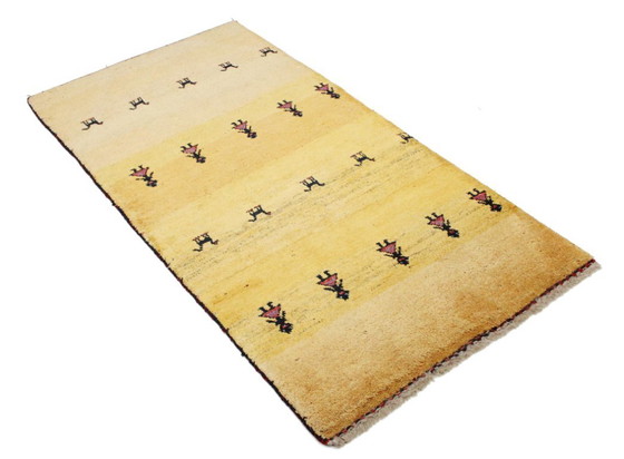 Image 1 of Original Perserteppich Gabbeh Ghashghai Orientteppich 172 cm x 96 cm Alt Natur