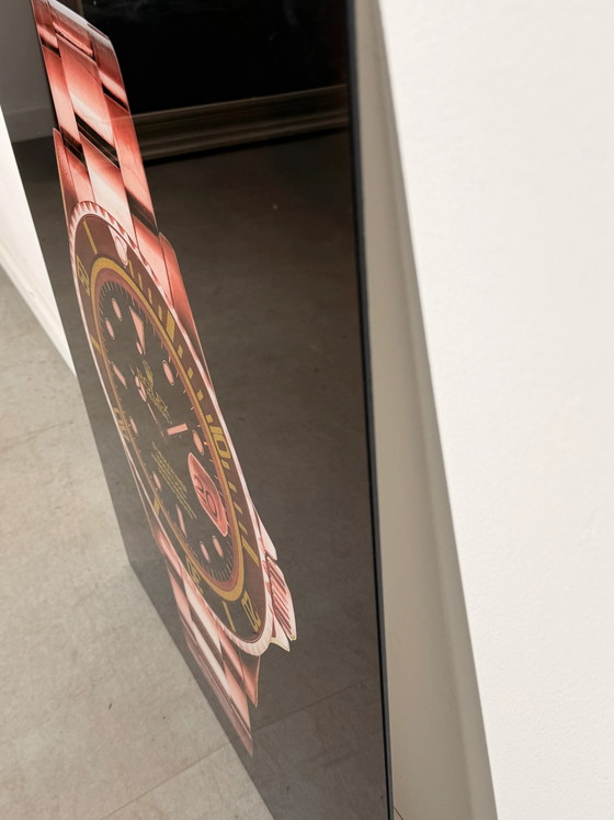 Arte Murale Decorativa in Vetro Rolex Submariner – Dipinti e disegni, Glass (photo 4 of 4)