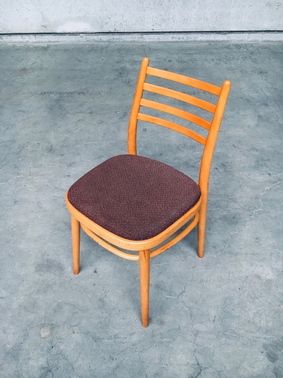 Image 1 of Set di sedie da pranzo in stile moderno di metà secolo di TON, Cecoslovacchia del 1968