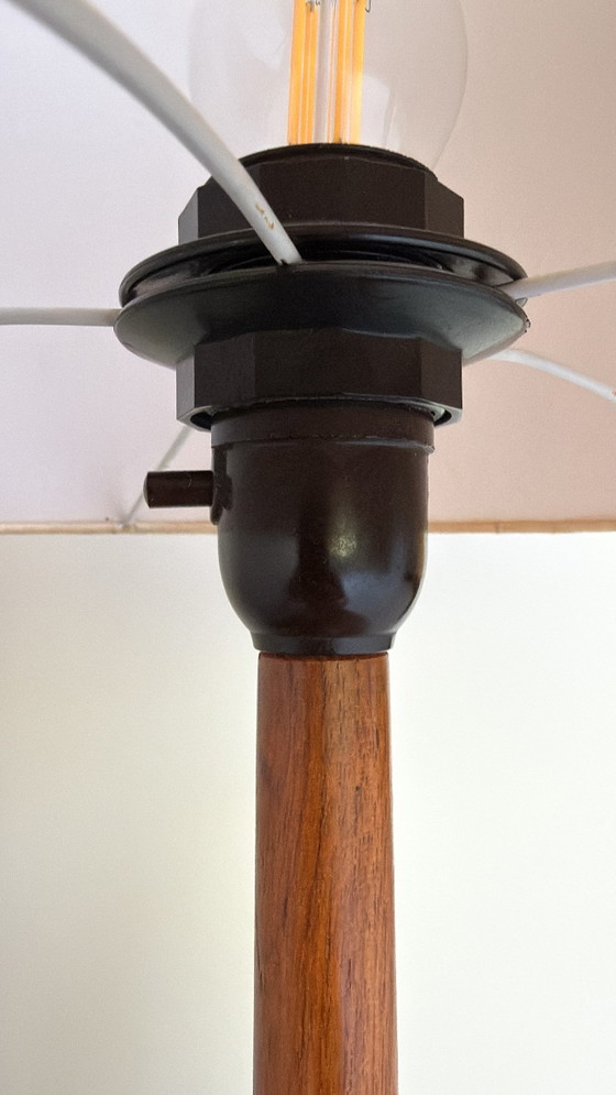 Image 1 of Lampe de table Domus vintage en bois de teck