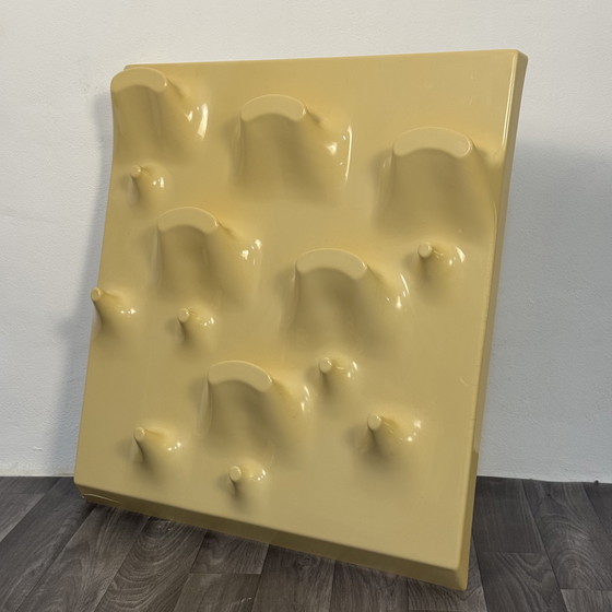 Image 1 of Slab coat rack by De Pas, D'Urbino & Lomazzi for Longato, Italy, 1960s